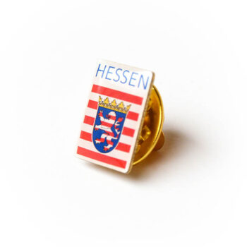 Hessen Pin mit Butterfly Verschluss